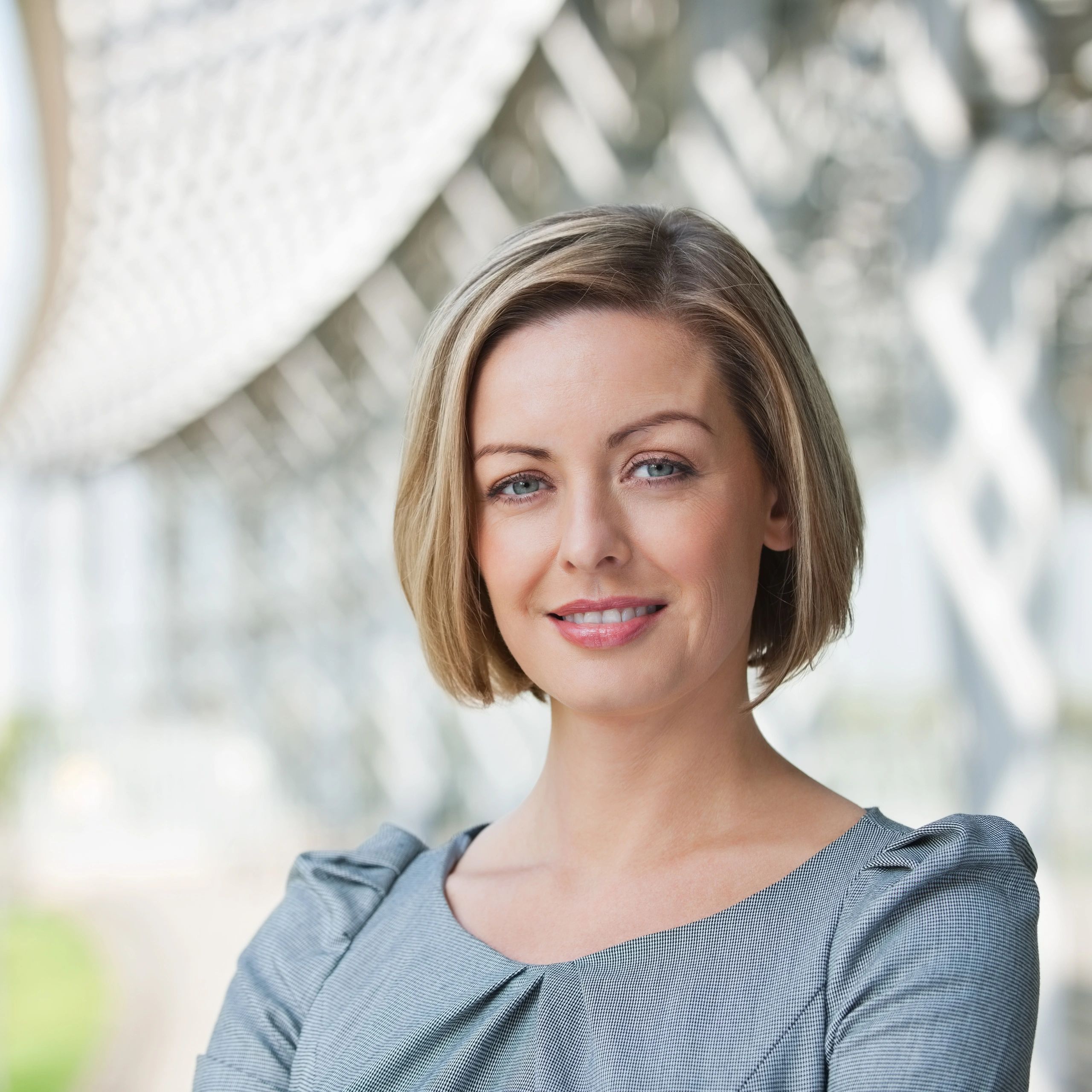 Portrait of a smiling female executive